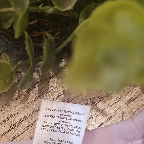 Adidas Velour Ribbed Lavender Sweatshirt Size 6 - Picture 5 of 12